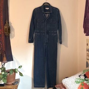 Madewell denim jumpsuit